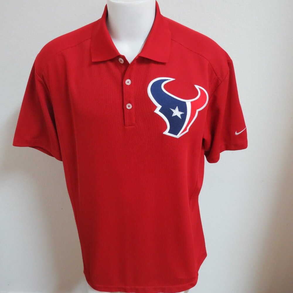 S-3XL Red Nike Dri-Fit Men’s db #42V Polo Shirt